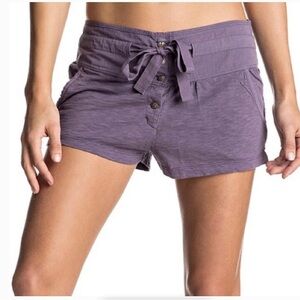 Roxy purple Livin In A Dream Women's Jersey Shorts